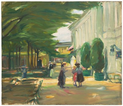 Nel parco da Georges Karpeles